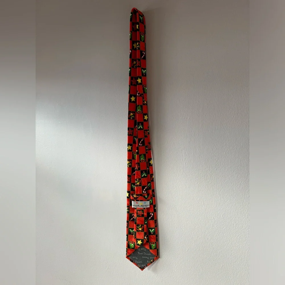 Keith Daniels Festive‎ Whimsical Holiday Men's Neck Tie